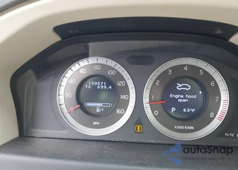 2010 Volvo S80 3.2 из США, поврежденный, VIN YV1960AS7A1122480